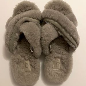 Gray Ugg Slippers